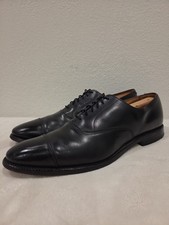 Allen Edmonds Park Avenue Men's 12AA Black Leather Cap Toe Oxford Dress Shoes