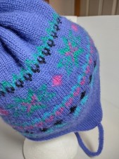 LL Bean Wool Trappers Cap Fleece Lining