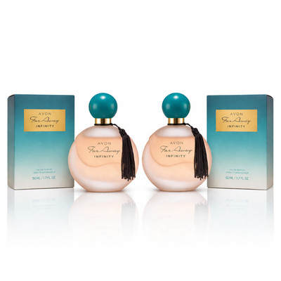 2 Pack Avon Far Away Infinity Eau de Parfum 1.7oz 50ml Women's Perfume NEW NIB