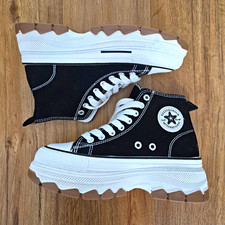 Herren/Damen Sneaker High-Top   schwarz/weiß...
