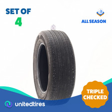 Set Of 4 Used 22560r17 Hankook Dynapro Hp2 99h - 5.5-7.532 14fct