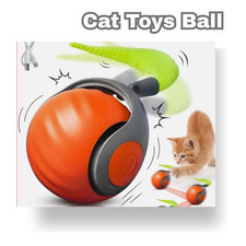 Speedy Tail 2.0 Interactive Cat Toys Ball Moving Cat Toy Automatic Rolling Ball