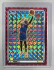 Jalen Brunson 2025 Topps Chrome #XW-2 Geometric Red Refractor X's and Whoa's /5