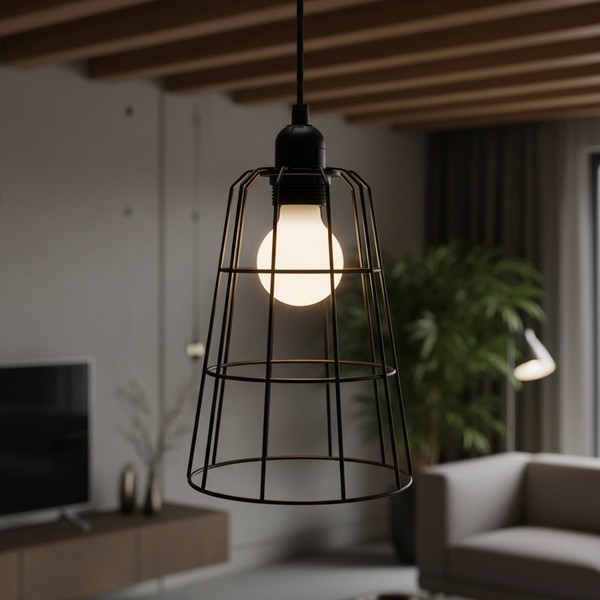 Deckenleuchte Deckenlampe Industrial Retro Lampe Metall Leuchte-image