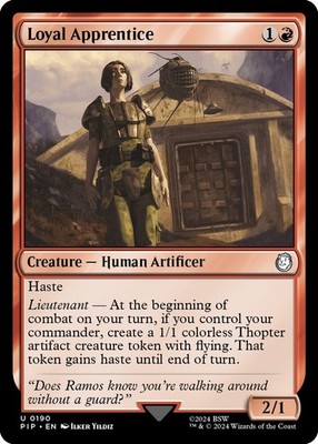 Loyal Apprentice Normal [PIP - 190] LP Magic