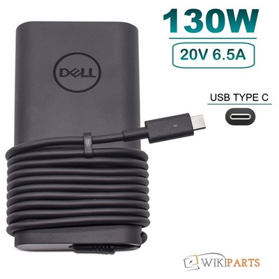 130 Watt Dell OEM Ladegerät USB-C Adapter Ersatz für Dell Alienware x14 R2