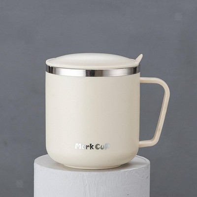 Edelstahl Kaffeebecher Teetasse Doppelwandig Tragbar Wärmeisoliert Kaffee