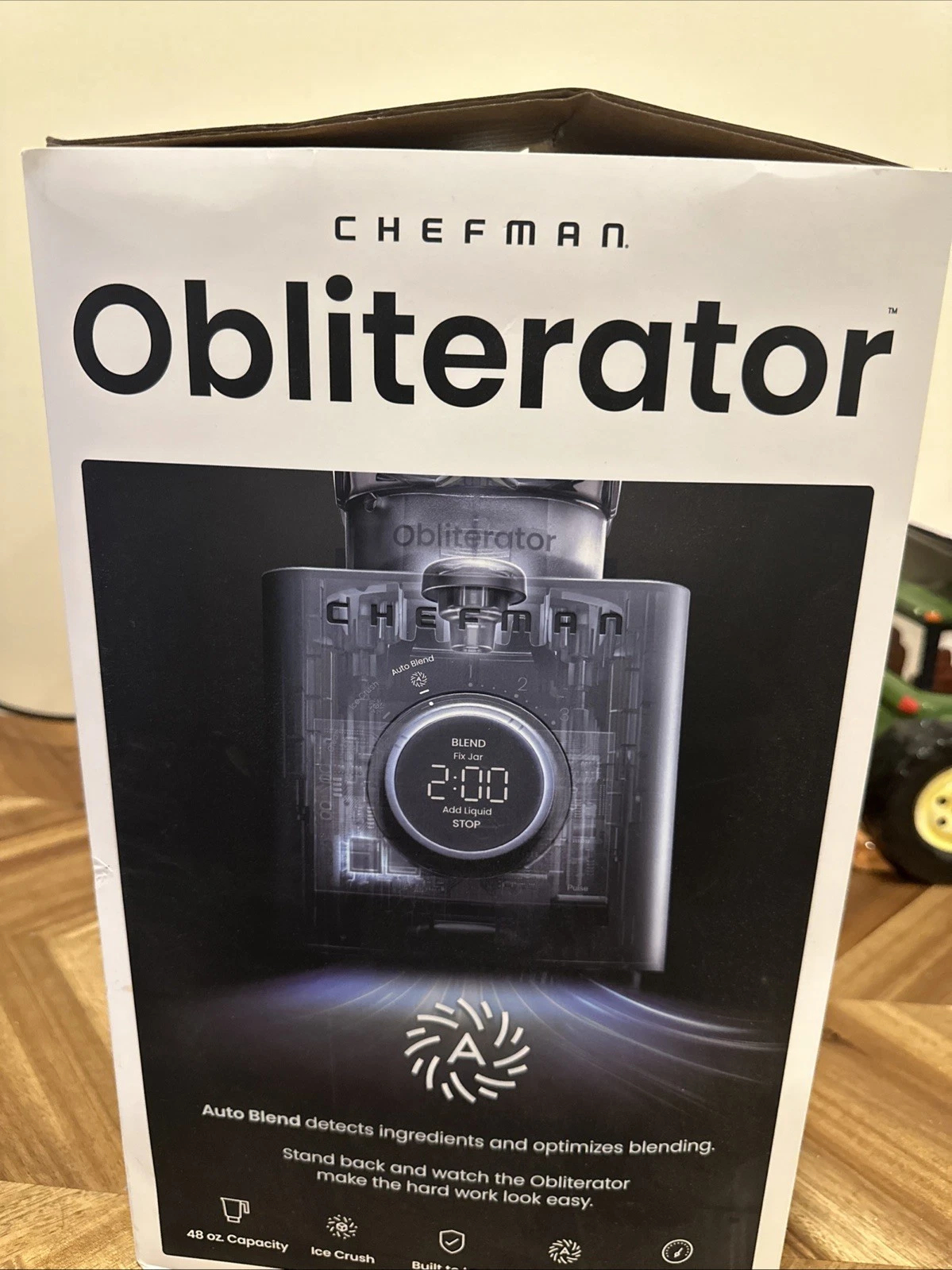 Chefman Obliterator 48 oz Countertop Blender 1380W
Opens in a new window or tab