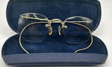 12K Gold-Filled Frames American Optical Bifocals 1930s - 50s Eye Glass Vintage