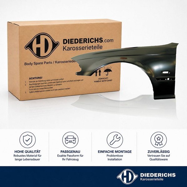 KotflÜGel Vorne Links Diederichs 1214107 FÜR BMW Fender SeitenflÜGel-image