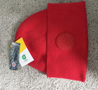 Icewear Iceland Red Solid Cuffed Knit Beanie Hat One Size Men Fall Winter — photo 1