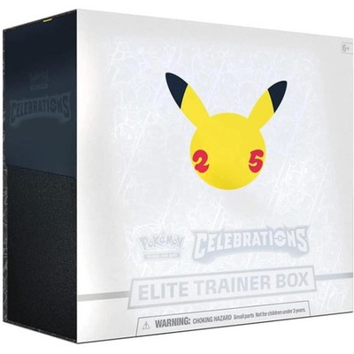25th Celebrations Elite trainer box 海外版 Pokemon TCG: 25th Anniversary Celebrations Elite Trainer Box | eBay