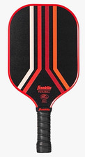 Franklin Pickleball Paddle Black Red Orange White Stripe Design MPN 52959C1