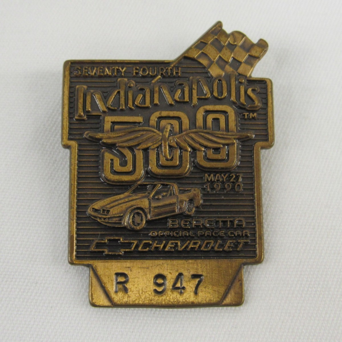 1990's Indianapolis 500 Bronze Pit Badge Sold Individually | eBay
