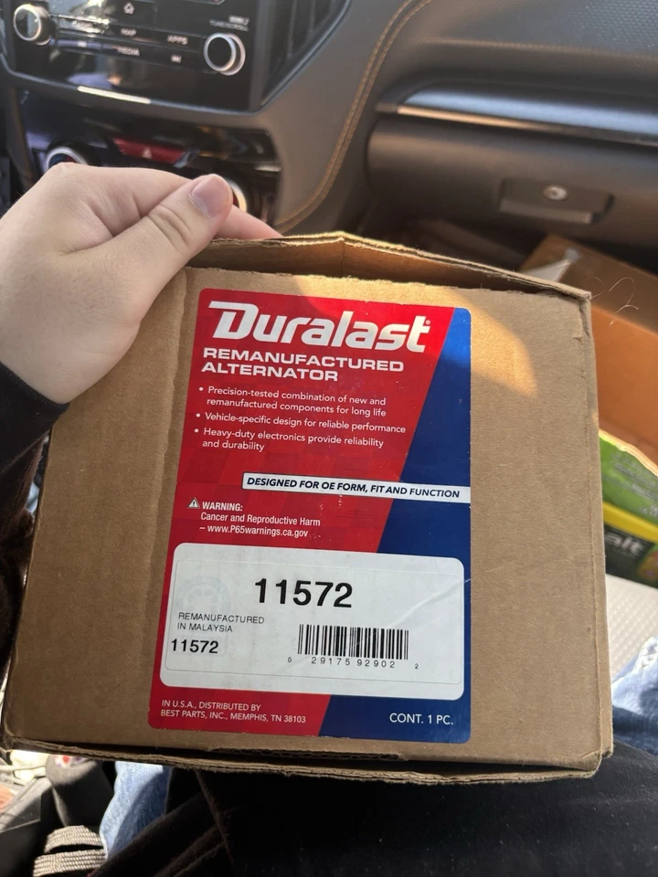 Alternador 11572 compatible con Dodge Charger V6 2011 a 2019 motor de 3,6 L/160 amperios AND0578 Foto 2 de 2