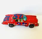 Hot Wheels Redline 1967 Custom Eldorado HK Green Kid Painted Red White Interior
