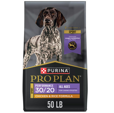 Purina Pro Plan Sport Performance 30/20 All Life Stages Dry Dog Food - 50 Lb