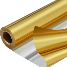 PerkHomy Colored Cellophane Wrap Roll 16" x 100' 3 Mil Thick Cellophane For Gift