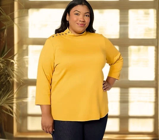 トップス ISA12 Isaac Mizrahi Women's 3/4 Sleeve Tops for Women for sale | eBay