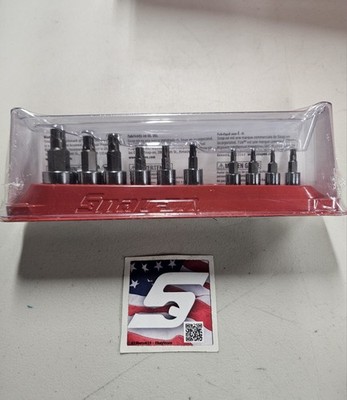 SNAP ON TOOLS USA 11pc Mix Drive Torx Plus Bit Socket Set 211EFTXTPY NEW