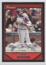 2007 Bowman Edgar Renteria #48 i5z