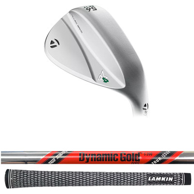 NEW TaylorMade Milled Grind 4 60* 08* Low Bounce Wedge, Dynamic Gold S200
