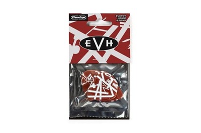 Jim Dunlop EVH Shark Guitar Picks - Max-Grip Nylon .60mm, 6 Pack