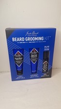 Jack Black Grooming Kit Set Beard Oil 1 Oz Full Size Comb Lube Wash 1.5 Travel