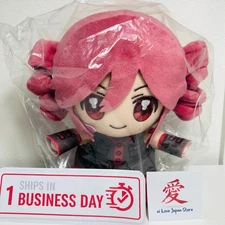 NEW ROUND 1 Limited Kasane Teto 15th Anniversary Sitting BIG Plush Doll 25cm JP