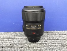 Nikon lens with little dust mixing camera AF-S MICRO NIKKOR 105MM 1:2.8G Used