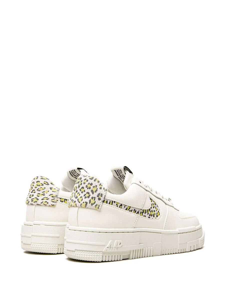 Nike Women's Air Force 1 Pixel SE White/Cheetah Casual Shoes Nike Women's Air Force 1 Pixel SE White/Cheetah Casual Shoes