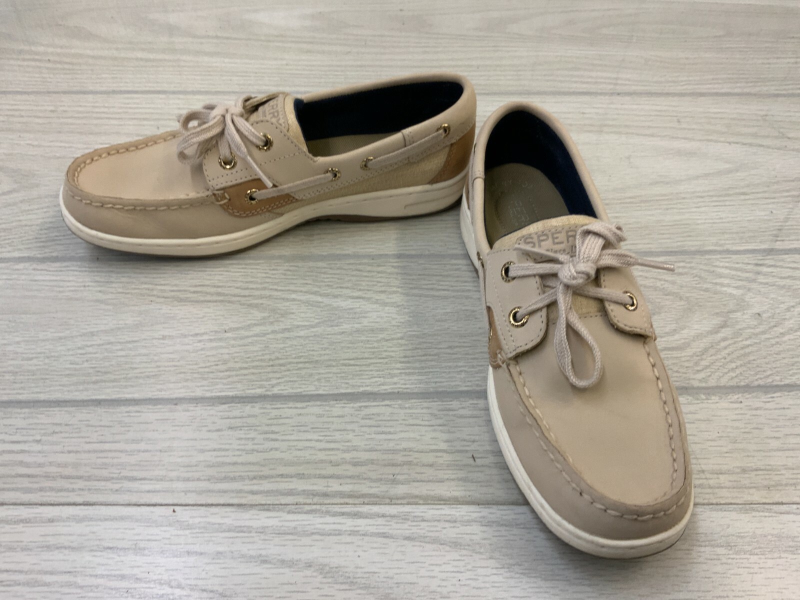 Sperry Women's Top-Sider Bluefish Boat Shoe - Beige - Size 7