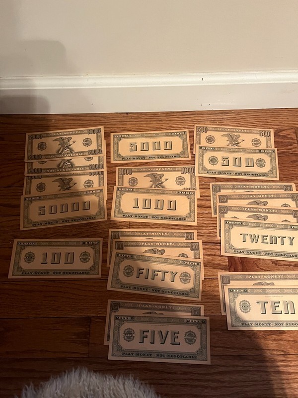Vintage 1930s Whitman Publishing Co.  Play Money