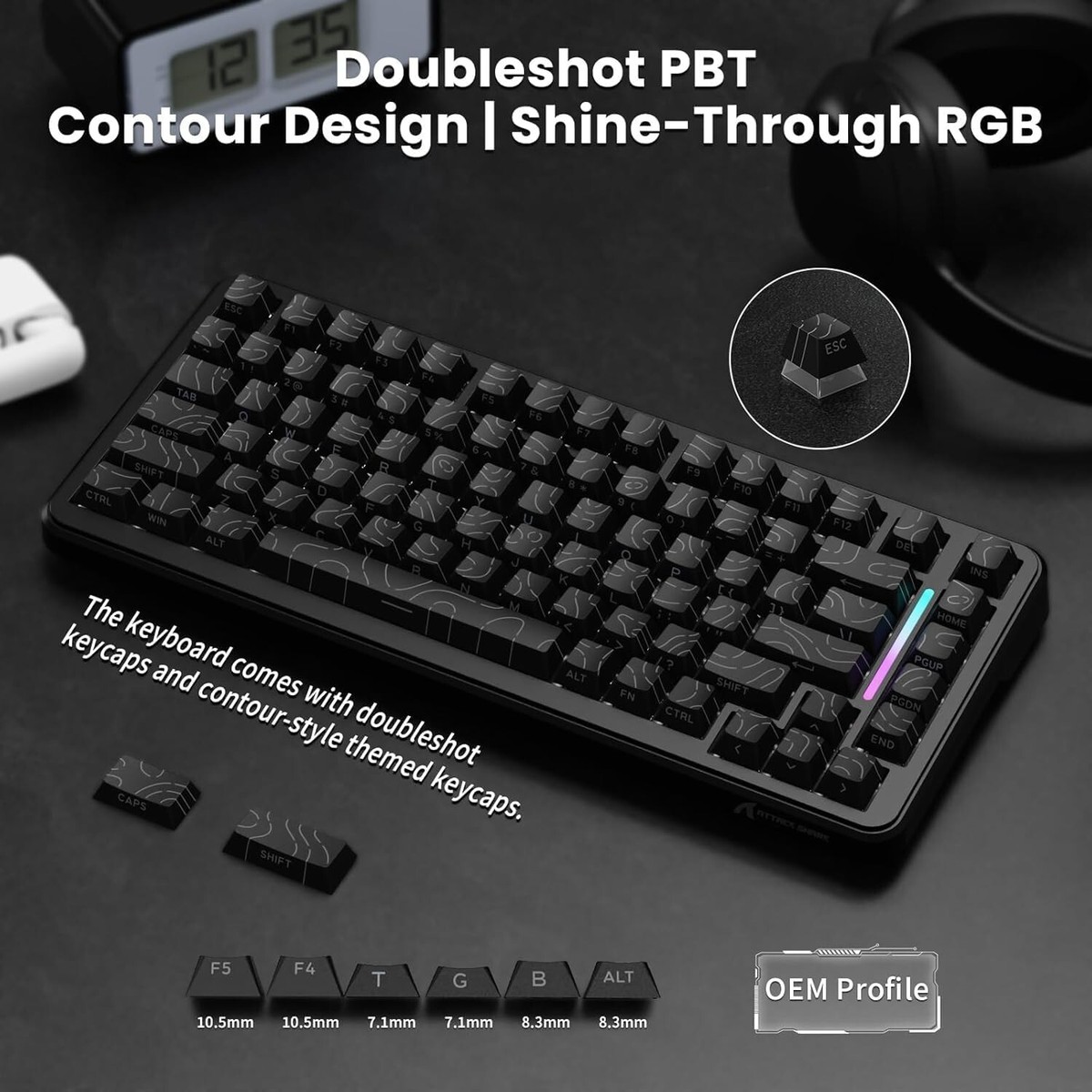 ATTACK SHARK X82 PRO HE Wireless Gaming Keyboard Not For Sale