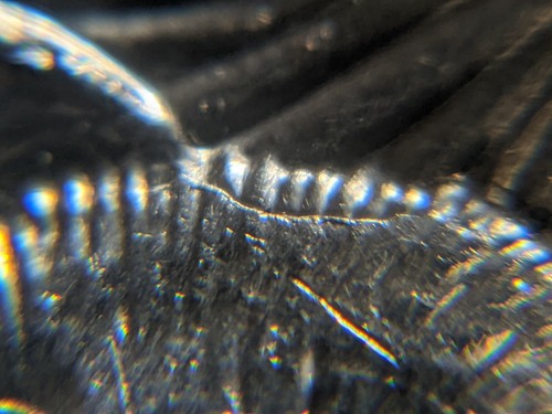 2020-D Die Break US Mint Error America the Beautiful Quarter - Picture 9 of 11