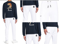 Roberto Cavalli Firenze RC Logo Sweatpants Joggers Lounge Trousers Track-Pants M