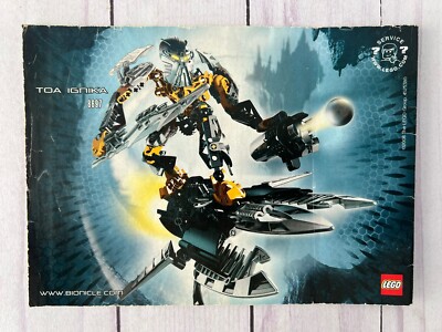 サリー Lego #8687 ~ Bionicle Phantoka Pohatu ~ Instruction Manual Booklet