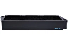 Alphacool NexXxos UT60 Full Copper X-Flow Radiator, 360mm, Triple Fan, Black