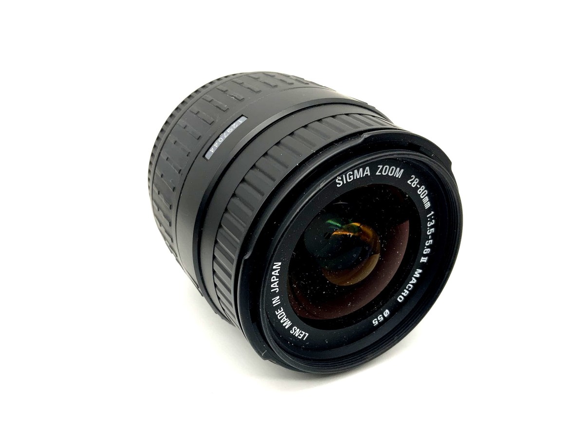 Sigma 28-80Mm 1:3.5-5.6 Zoom II Macro Aspherical Camera Lens