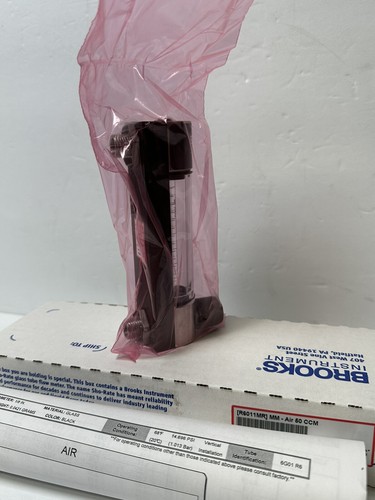 BROOKS 1250AR6011MRSVV Flowmeter,Flow Range @ CCM of Air 0-50 - Picture 3 of 6