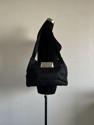 1990s PRADA METALLIC SHOULDER BAG