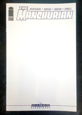 Horizon Experiment the Manchurian #1 Blank Variant Cover D