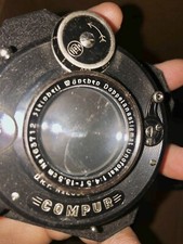 Vintage Steinheil Munchen Doppelanastigmat Unofokal 4.5 13.5cm Lens