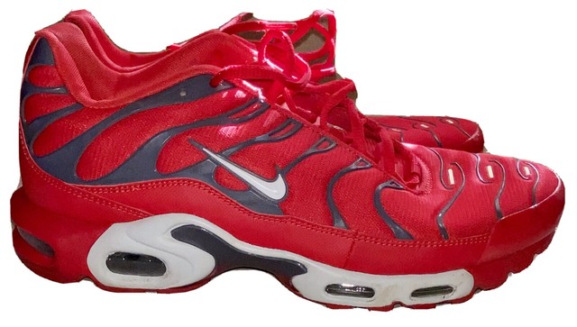 air max plus university red pure platinum