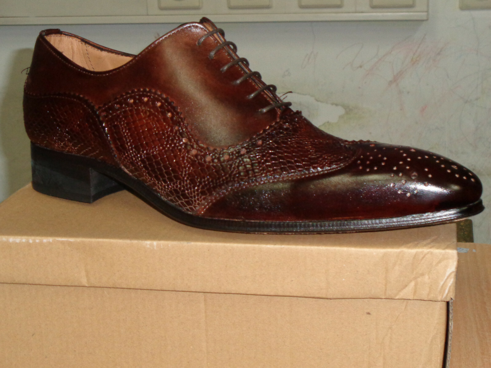 SAOLA Scarpe uomo Italian shoes MARIO ALBORINO SOLID scarpe eleganti in pelle.