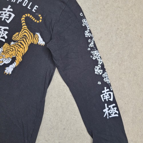 Camisa Southpole Para Hombres Mediana Tigres Ropa de Calle Club Informal Y2K Ropa Deportiva Hiphop - Imagen 5 de 9
