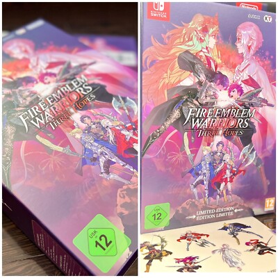 Fire Emblem Warriors Three Hopes Sonderedition in der Hand brandneu