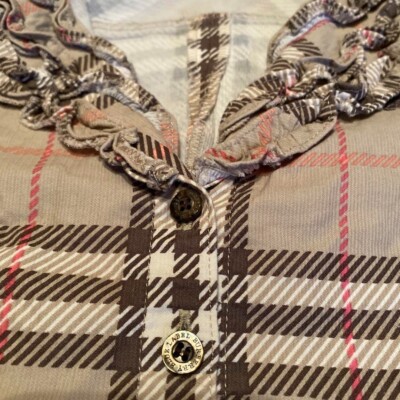 Burberry Blue Label Bolero 38 S Nova Check Jacket Short
