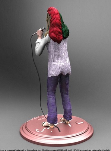 Figura de acción Knucklebonz Rock Iconz Janis Joplin edición limitada estatua nuevo - Imagen 4 de 4