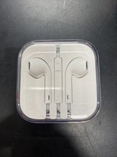 Apple Wired In Canal Earbuds White Original Headphone Plug 